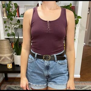 American Eagle Soft n Sexy Rib Tank - Small